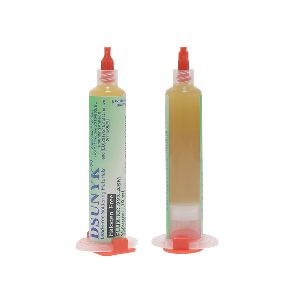 DSUNYK NC-223-ASM 10cc Flux For Soldering BGA PCB Flux No-Clean Solder Paste Smd Soldering Flux DIY Repair Tool