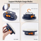 MOSLIGHTING 9900mAh Camping Light Portable Rechargeable Multifunctional LED Flashlight Fishing Emergency Maintenance Tent Lamp