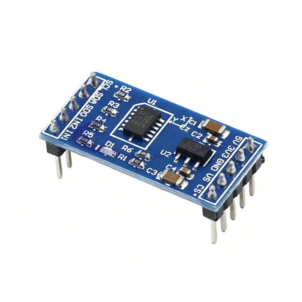 1-5pcs ADXL345 3-Axis Accelerometer Module: ±16g High-Precision with I2C/SPI Interface – Compatible for Arduino