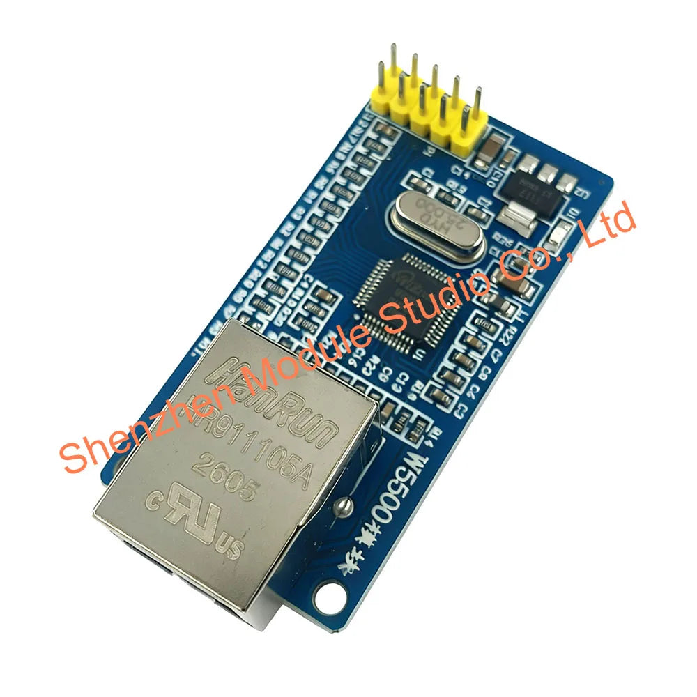 W5500 Ethernet Shield LAN Network Module Support TCP/IP 51/ STM32 Microcontroller Program With 32k Bytes SPI 3.3V/5V Over W5100