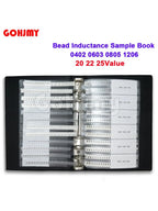 0402 0603 0805 1206 Ferrite Bead Inductance Sample Book Magnetic Laminated Sheet SMD Magnetic Beads Inductance Book  Kit