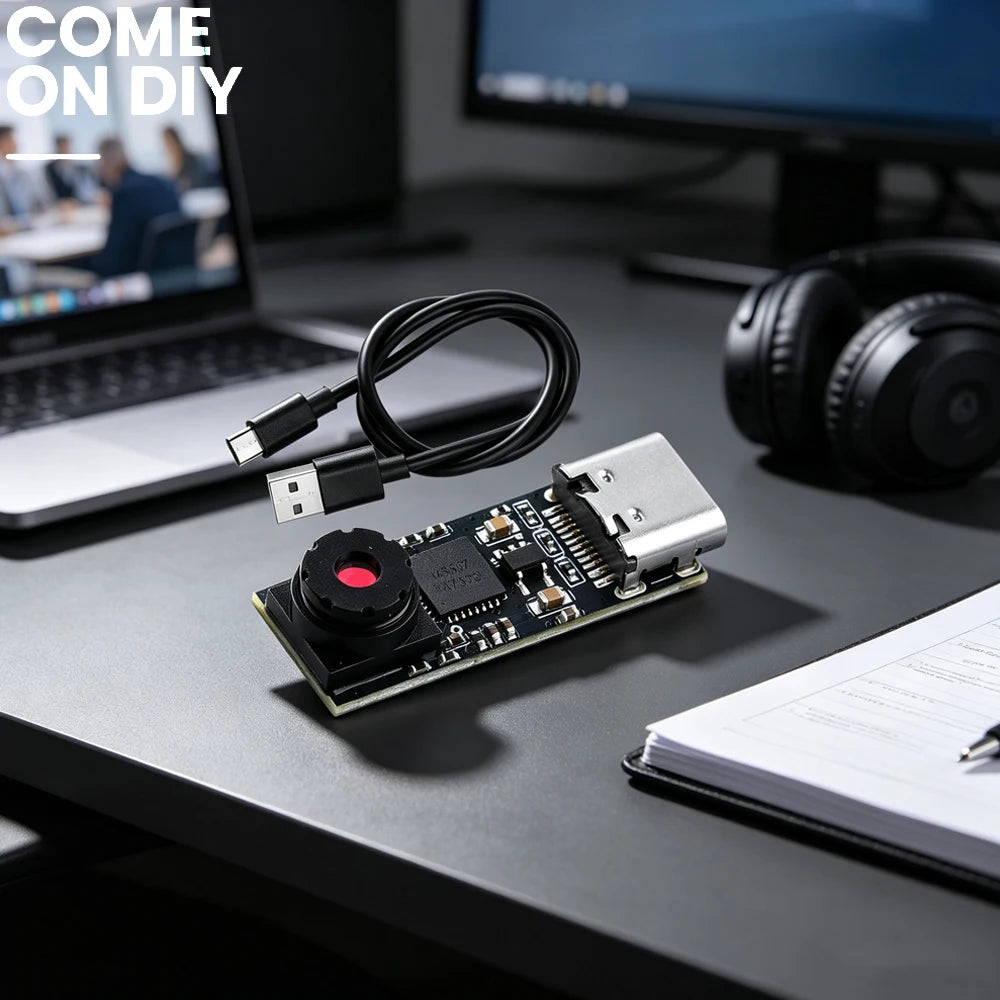 ESP32 CAM Module Type-C Mini USB Camera 720P 1280*720 1MP 65 Degree Lens For ESP32 S3 Dev Board Support Win10 Win11 Android