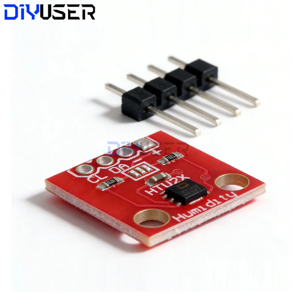 HTU21D Digital Temperature Humidity Sensor Module, Replace SHT21 SHT20 SI7021, High Accuracy I2C for ESP32 Raspberry Pi