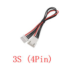 5Pcs/lot JST XH 2.54mm Pitch 2/3/4/5/6/7S 22AWG Silicone Wire Lipo Balance Wires Extension Cable Connector XH2.54 Male to Female