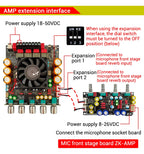 ZK-APTX3 Bt Amplifier Board 2.1 Channel 300W+300W+600W Amplifier Chip Tpa3255 Subwoofer Theater Audio Stereo Equalizer Amp