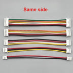 10pcs PH2.0mm Single/Double Male Plug Connector with Wire 6/10/20/30/50cm 26AWG 2/3/4/5/6/7/8/9-12Pin Jumper Cable For Arduino