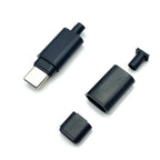 TYPE-C Male Plug Plastic Housing USB-C Plastic Shell C Type Connector Adapter Housing Type-C Charging Plugs Plastic Casing