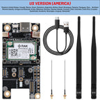 RAK Wireless WisBlock Meshtastic Starter Kit NRF52840 RAK19007+RAK4631 LoRa Module for LoRaWAN IoT With 868MHz 915MHz Antenna
