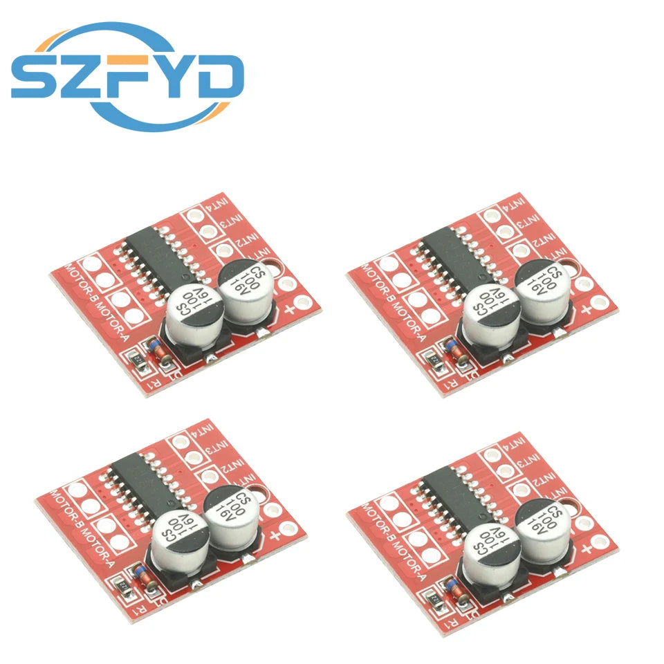 1/2/3/4/5/6/10pcs TC1508/MX1508 DC Motor Driver Module DC 2V-10V 1.5A 2-Way PWM Speed Dual H-Bridge Stepper Motor Driver L298N