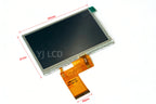Hot Sale XHL4330PT-7 4.3 Inch LCD Display with Touch Screen 480×272 40 Pins TN Panel 350 cd/m² High Quality Replacement Part