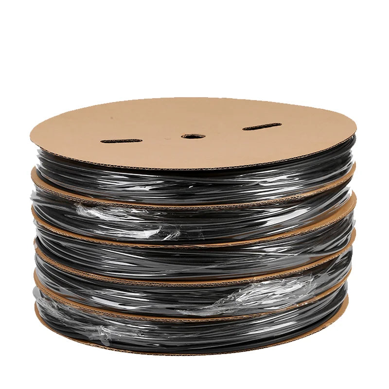 1/5/10M Black Thermoresistant Heat Shrink Tube Wire Cable sleeve Heat Shrink Tubing Insulated Sleeving wire Connector Protector