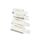 2Pcs/5Pcs 10W 20W 5% Vertical Cement Resistance Power Resistance 0.01R ~ 300K 1R 2R 10R 20R 22R 30R 47R 51R 100R 68Ohm 100K 300K