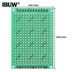 Single Sided Green PCB Prototype Board Universal Through Hole Perfboard for DIY Electronic Projects
