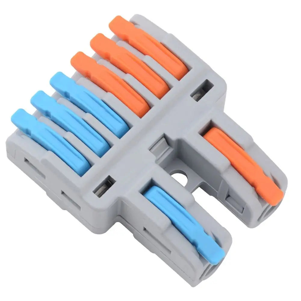 Wire Connector Quick Splitter Splicing Universal Conductor Wiring Cable Terminal Block Electrical Connectors