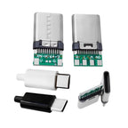 2/10pcs USB 3.1 Type-C Connector 24 Pins Male Plug Receptacle Adapter Type-C Charging Plugs Data Cable Accessories Repair
