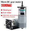 12V 24V Dc Gear Motor 25W 42GA775 Gear Reducer Motor High Torque Low Speed Micro Adjustable Speed 775 DC Motor