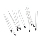 10pcs NTC Thermistor Thermal Resistor MF52A103F 3435 Thermistor B3435 NTC-MF52A-103F 10K Ohm 1% Temperature Sensor Wholesale