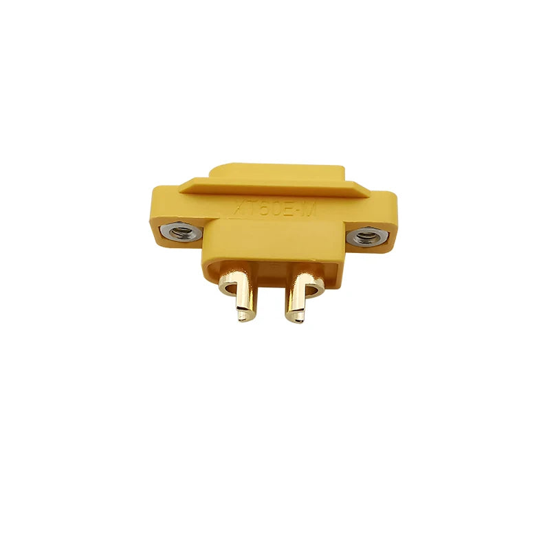 XT60E-M Connector XT60E XT60 Male Plug Soldering Type Screws Panel Mount Fixed for RC FPV Drone Quadcopter RC Lipo Battery DIY