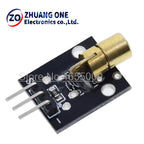 KY-008 3pin 650nm Red Laser Transmitter Dot Diode Copper Head Module for arduino DIY Kit