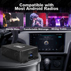 Car Radio Amplifier for Android Radio DSP Non Destructive Modification Speaker Enhance Sound Car Audio Processor 4 Channel