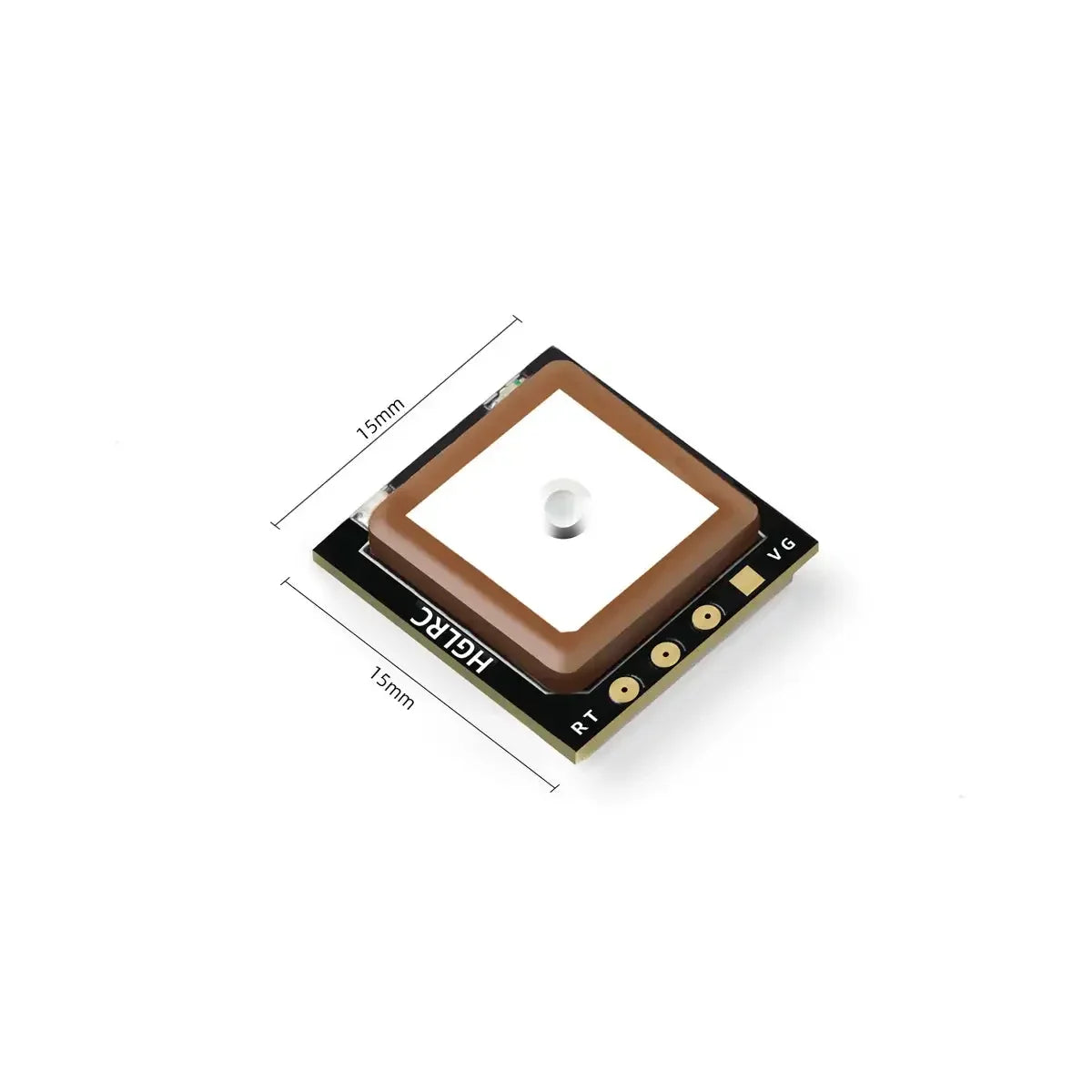 HGLRC M100 MINI GPS Module 15x15x5.2mm 2.6g M10 Chip UBLOX 10Hz For 2-7 Inch Long Range FPV Racing RC Drone Quadcopter DIY Parts