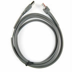 1PC 2M USB Cable For BarCode Scanner LS2208AP LS1203 LS4208 LS4278 LS9208i DS6707 DS6708 STB3578 USB to RJ48 RJ50 CBA-U01-S07ZAR