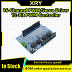 TB6612 L293D IIC I2C Mosfet Stepper Motor Module PCA9685 Servo Driver Shield Module For Arduino Robot PWM Leonardo Replace