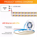 3MM 5MM 8MM Width DC 5V LED Strip 2835 120LEDs/m 1 LED Per Cut Flexible Tape IP20 Not Waterproof Warm Natural Cool White 1M-5M