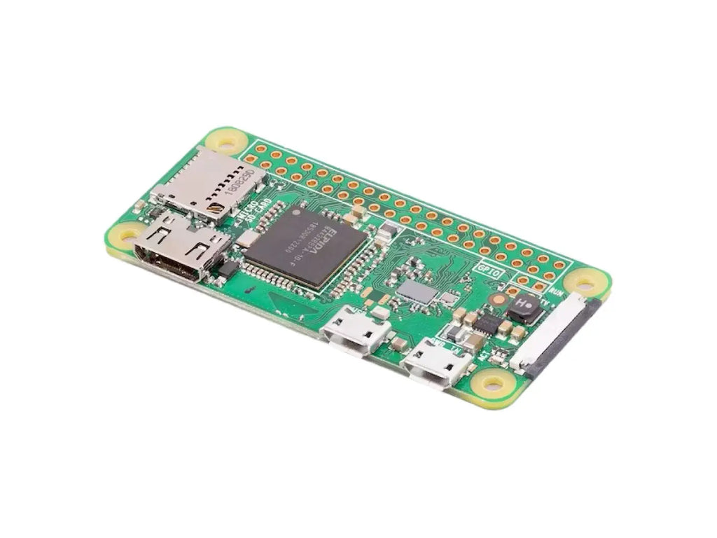 Raspberry Pi Zero W or WH, Compact Single Board Computer, Wi-Fi, Bluetooth, 40 GPIO Pins, 1GHz 512MB RAM, for IoT and Automation