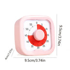 Silent Visual Timer 60-Minute Stopwatch Alarm Clock Countdown Timer Visualization Loud Kitchen Cooking Timer Kitchen