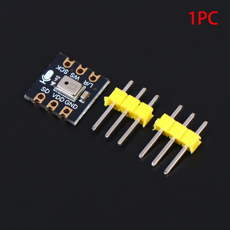 INMP441 I2S Digital Microphone – 24-Bit Omnidirectional MEMS Mic Module with High SNR