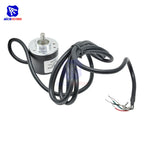 diymore Encoder 360 P/R / 600 P/R Photoelectric Incremental Rotary 5-24V AB Two Phases 6mm Shaft
