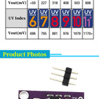 CJMCU-GUVA-S12SD UV Sensor Module High Sensitivity Sunlight Intensity Detector Board Weather Station Smart Home Use