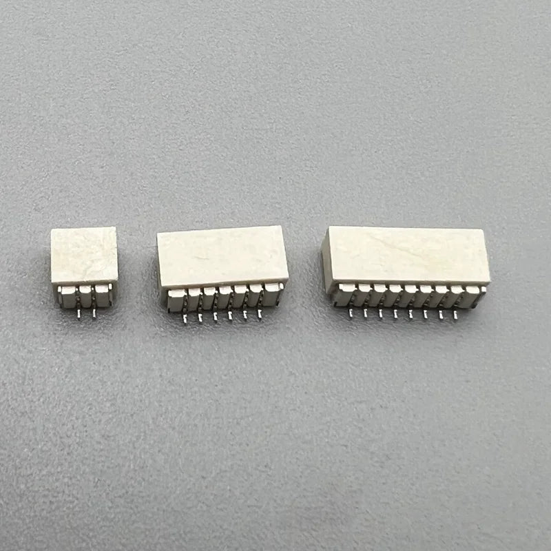 20pcs JST SH1.0 Connector 1.0mm Pitch SMT Vertical Horizontal Socket Horizontal 2P 3P 4P 5P 6P 7P 8P 9P 10P 11P 12P