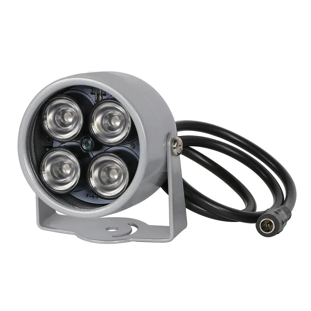 Gadinan 4 array LEDs Infrared Waterproof Night Vision IR illuminator Light 850nm CCTV Fill Light DC 12V For CCTV Security Camera