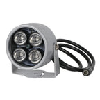 Gadinan 4 array LEDs Infrared Waterproof Night Vision IR illuminator Light 850nm CCTV Fill Light DC 12V For CCTV Security Camera