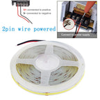 DC 5V USB COB Led Strip Light White/Red/Green/Pink/Ice Blue/Yellow 320 Leds Flexible Ribbon Night Lamp TV Backlights Home Decor