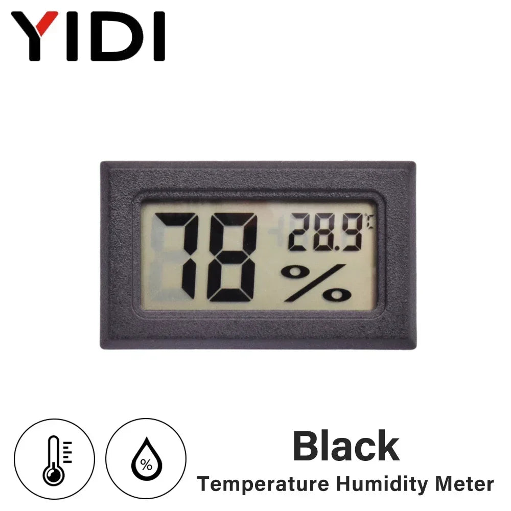 Mini Digital LCD Temperature Sensor Gauge Humidity Meter Tester Detector Home Measurement Thermometer Hygrometer Indoor Outdoor