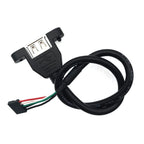 4pin 5pin USB to XH2.54/PH2.04p/MX1.25/SH1.0 Female/Male Cable USB To DuPont Data Adapter 30cm 18AWG 14AWG Touch Screen Cable