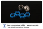 50/100/200Pcs Waterproof Solder Seal Heat Connector Shrink Butt Connectors Lug Terminals Electrical Wire Car Insulated Terminal