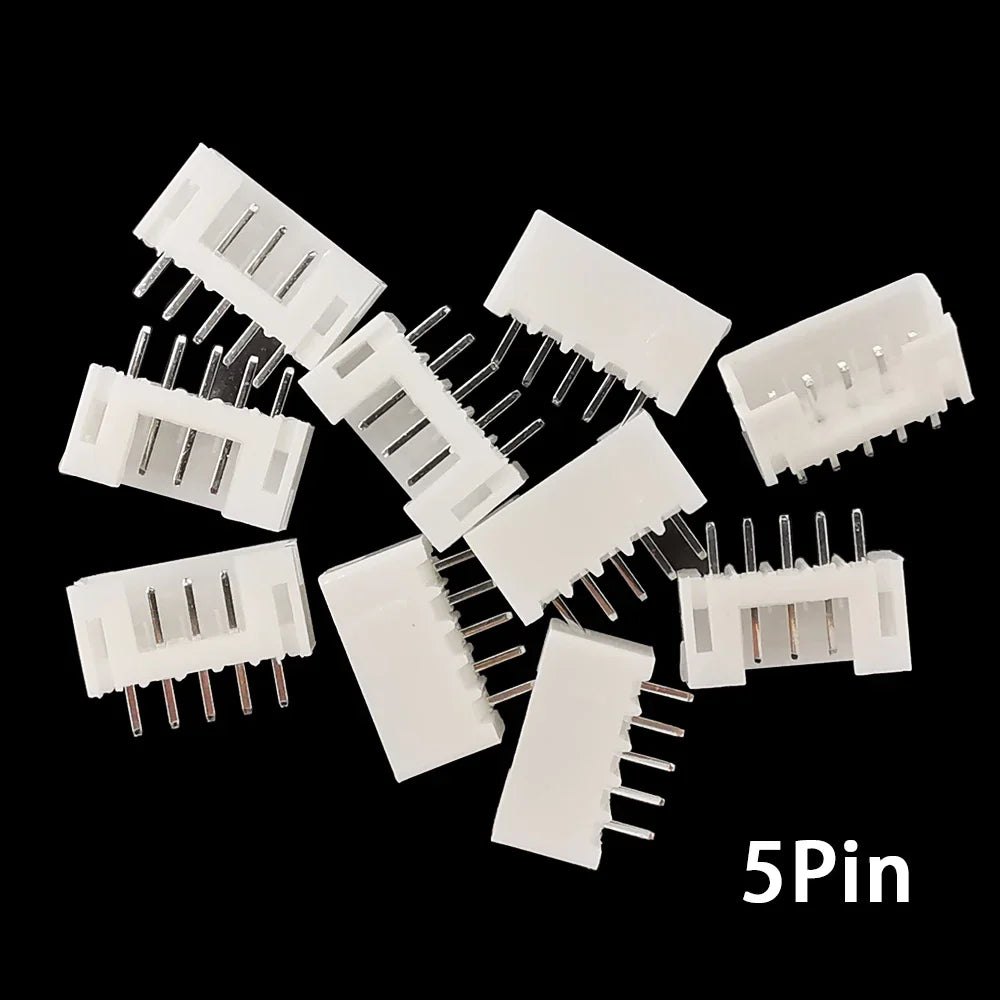 50/100PCS JST PH2.0mm Wire Connector Male Housing 2mm 2.0mm Pitch 2/3/4/5/6Pin Male Plug Plastic Shell Pin Header PCB Terminal