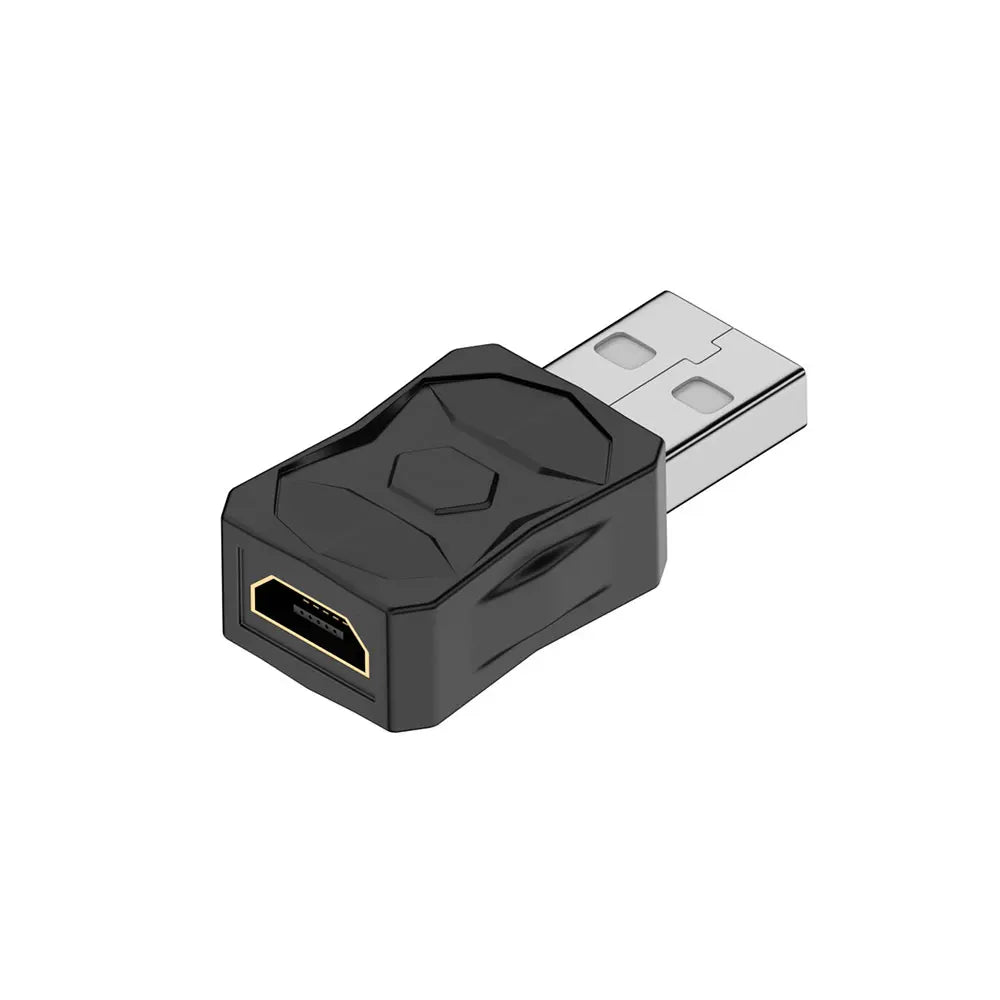 2Pcs 480Mbps Bidirectional USB Transmission Adapter USB 2.0 Adapter Micro/Mini Male Female Converter Connector