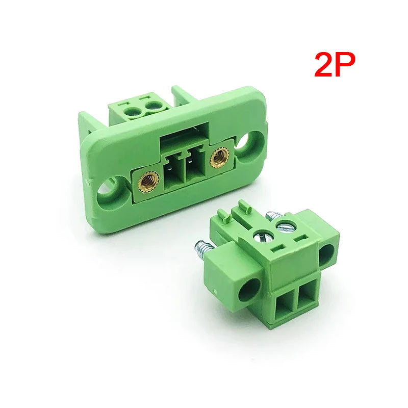 1Set 15EDGWC Pitch 3.81mm 2P/3P/4P/5P/6P/8P/9P Pluggable Terminal Block Connector JM15EDGKM 3.81mm Pitch