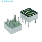 10pcs 0.36 Inch 10Pins 3261AW 3261BW 2 Digits Bits 7 Segment White LED Digital Display Digitron Common Anode Cathode C-C C-A