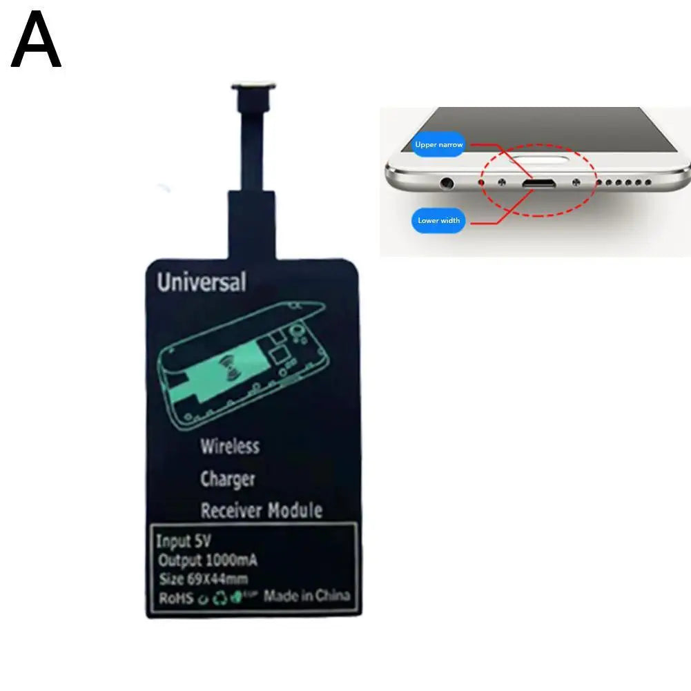 Wireless Charging Receiver Patch Suitable For Android Type-C Mobile Phone Wireless Charging Receiver
