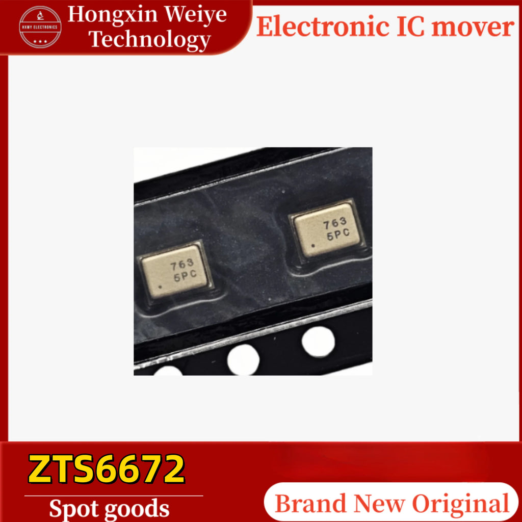 5/10 PCS ZTS6672 763 SMD Digital Silicon Microphone I2S Output Bottom Microphone Brand New In Stock