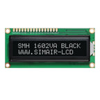 16x2 Character LCD Module Display Screen 162 LCM RED Green White Yellow VA Black Background 5V 3.3V for DIY Projects