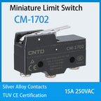 CNTD CM-1702 CM-1702K CM-1702N Micro Switch Limit Switch Travel Switch Self-Resetting Short lever Snap Action Electrical Control