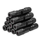400/200/100/40/20/10 Pcs Photovoltaic Solar Connector Kit 1000V 30A Panel Solor Connectors for PV/MC Cable 2.5/4/6mm2