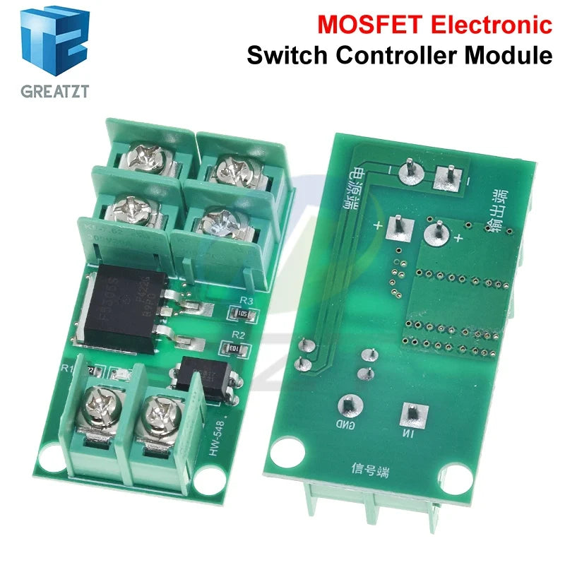 GREATZT DC 5V-36V Electronic Pulse Trigger Switch Control Panel MOS FET Field Effect Module Driver For LED Motor Pump